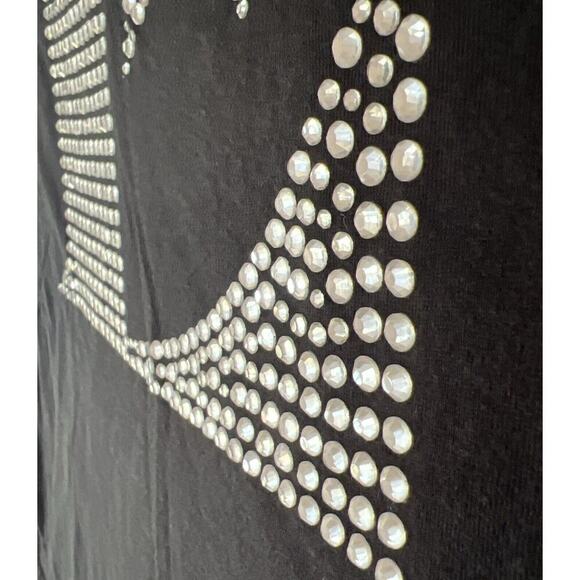 Official Elton John Ladies Fit Raised Embellishment Shirt Fits Like XS Small‎ - Picture 6 of 8